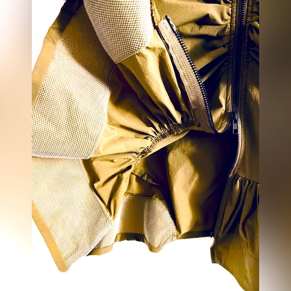 Ruched Frill Hem Booty Enhancing Midi Skirt - Picture 6 of 9